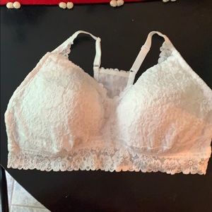 NWT Aerie Bralette white lace